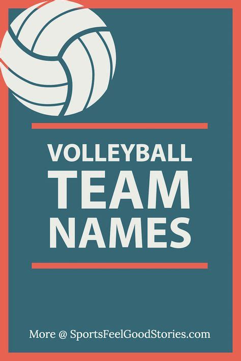 9 Best Volleyball Team Names ideas | volleyball team names, youth ...