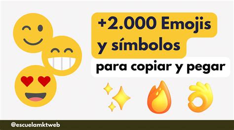 2 000 Emojis y símbolos para copiar y pegar en redes sociales