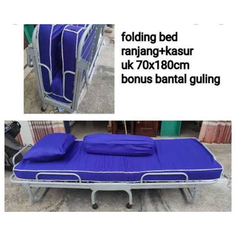 Jual RANJANG BESI LIPAT FOLDING BED Shopee Indonesia