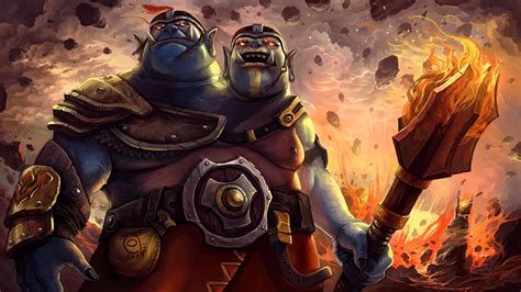 Ogre Magi Dota 2 Hd Wallpapers And Backgrounds