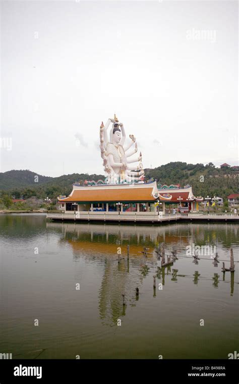 Wat Pai Laem Temple In Samui Island Thailand Stock Photo Alamy