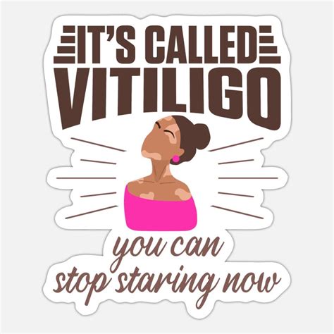 Vitiligo Stickers Unique Designs Spreadshirt