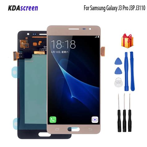 AMOLED For Samsung Galaxy J3 Pro J3P J3110 LCD Display Touch Screen ...