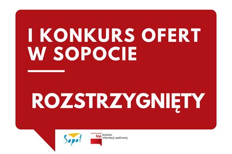 I Otwarty Konkurs Ofert Na Realizacj Zada Sopotu W Roku