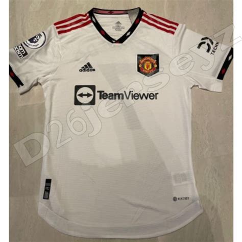 Jual Jersey MU Away Player Issue 2022 2023 OFFICIAL Patch Shopee