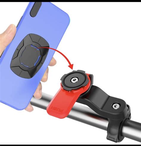 Suporte Telem Vel Para Bicicleta Ou Mota Tipo Quadlock Alcoba A E