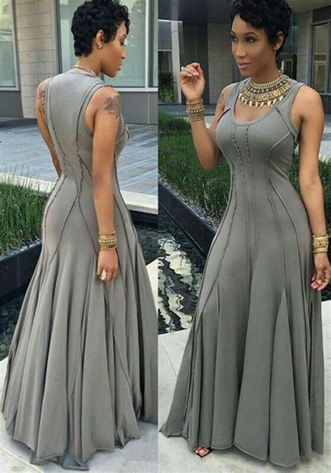 Gray Formal Dress Grey Maxi Dress Maxi Dress Prom Maxi Dress Formal