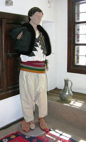 Albanian Man S Costume Prizren League Museum Complex Prizren Kosovo