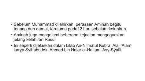 Maulid Nabi Muhammad Saw Ppt