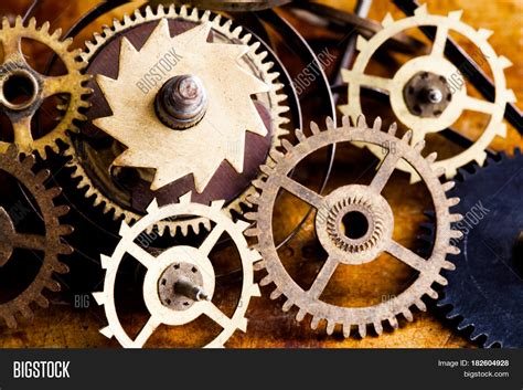 Steampunk Vintage Cogs Image & Photo (Free Trial) | Bigstock