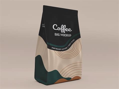 Premium Psd Stand Up Pouch Bag Editable Design Psd Template With