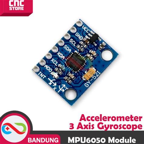 Jual Mpu Mpu Axis Analog Gyroscope Accelerometer Module