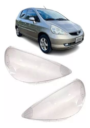 Lente Farol Honda Fit Par Parcelamento