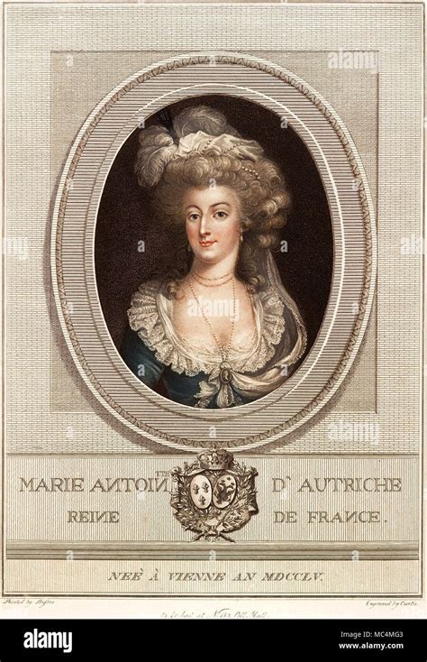 Elisabeth Louise Vigee Lebrun Portrait Of Marie Antoinette Circa 1786