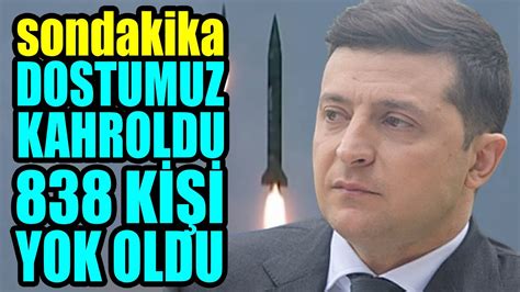 sondakika UKRAYNA DAN ACI HABER GELDİ ZOR GÜNLER BAŞLADI