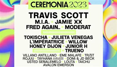 Este Es El Cartel Del Festival Ceremonia Capital M Xico