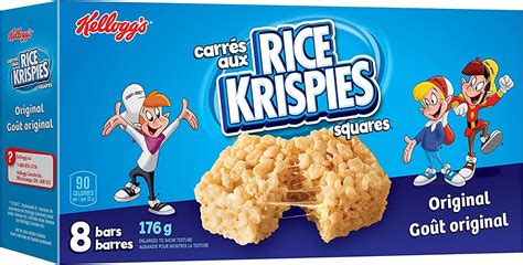 Kellogg S Rice Krispies Square Bars Original 8 Cereal Bars 176 Gram