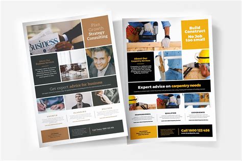 Free Multipurpose Business Poster Template for Photoshop & Illustrator