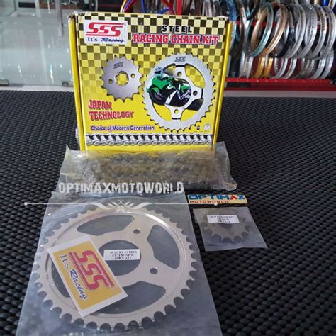 Jual Gearset Gir Set Rantai Satria Fu New SSS Original Merk Triple S