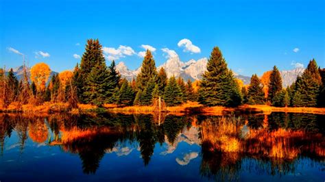 Mountain And Lake Autumn Wallpapers - Wallpaper Cave