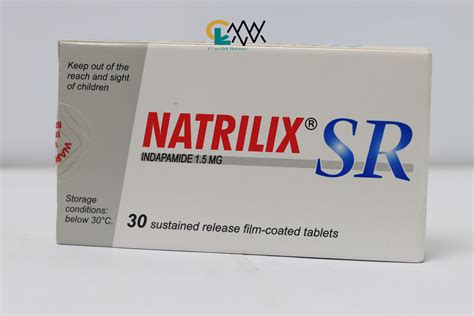 Natrilix Sr Mg Tabs Price Per Tab Cross Link Pharmacy Solutions Ltd