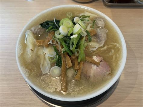 『ワンタンメン（塩）』桜上水 船越のレビュー ラーメンデータベース