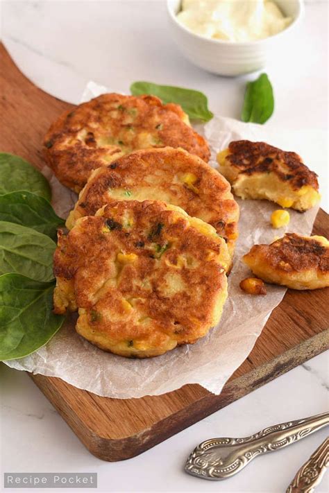 Easy Creamed Sweet Corn Fritters Makes 22 Fritters Sweet Corn