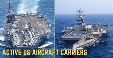 What Are The Active Us Aircraft Carriers Militaryview