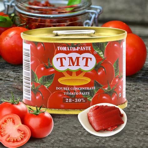 Tmt Brand High Quality No Additive Canned Tomato Paste China Canned Tomato Paste And Wholesale