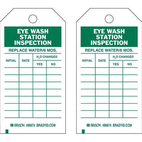 Eyewash Log Sheet Template Printable Osha Eyewash Station Checklist Images