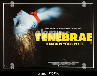 Original film title: TENEBRAE. English title: TENEBRAE. Year: 1982 ...