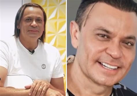 Frank Aguiar celebra harmonização facial e fim do cabelão Estou a