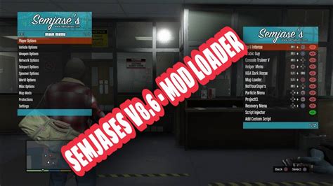 SEMJASES V8 6 MOD LOADER BLES BLUS HEN CFW GTAV PS3 YouTube