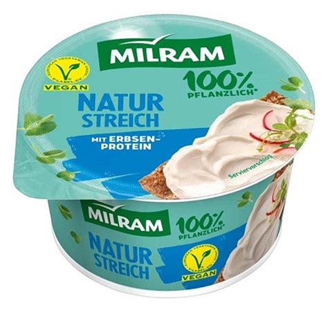 Milram Pflanzlicher Aufstrich Naturstreich Vegan G Amazon De