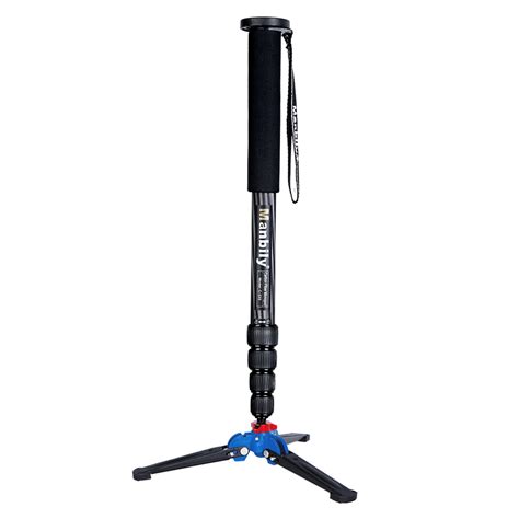 Manbily C 333 Extendable Lightweight Portable Travel Camera Carbon Fiber Tripod Monopod