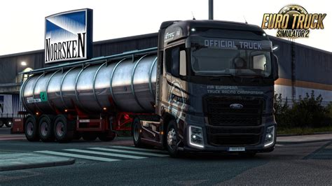 Euro Truck Simulator 2 Ford F MAX Marka Çekicimiz ile Kimyasal Madde