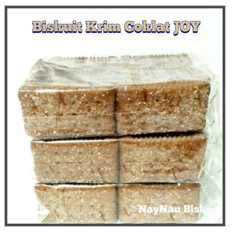 Biskuit Khong Guan Joy Coklat Biskuit Krim Lapis Coklat Lazada