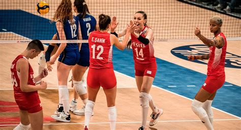 Turqu A Avanza A Las Semifinales De La Liga De Naciones De Voleibol