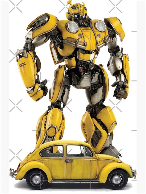 "Bumblebee Transformer" Poster for Sale by khoipham | Redbubble