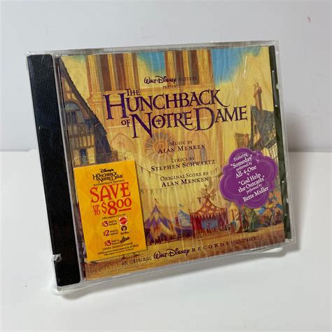 The Hunchback Of Notre Dame Original Soundtrack Disney See Photos Ebay