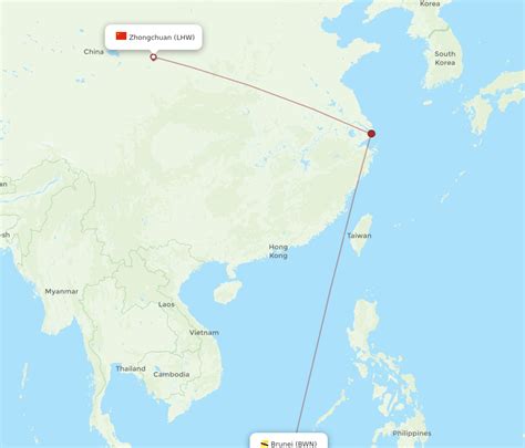 Flights From Lanzhou To Bandar Seri Begawan Lhw To Bwn Flight Routes