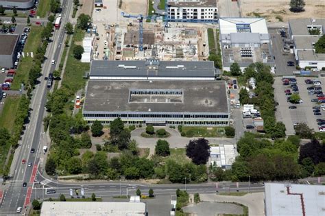 Luftaufnahme Mainz Schulgeb Ude Der Igs Am Europakreisel In Mainz Im