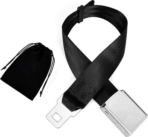 Zebway Airplane Seat Belt Extender Adjustable Length 7 32