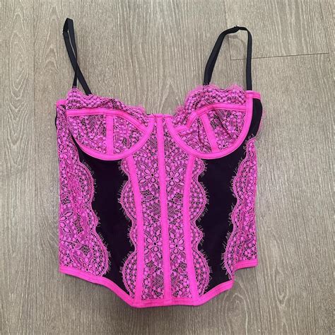 Urban Outfitters Out From Under Corset Hot Pink And Depop