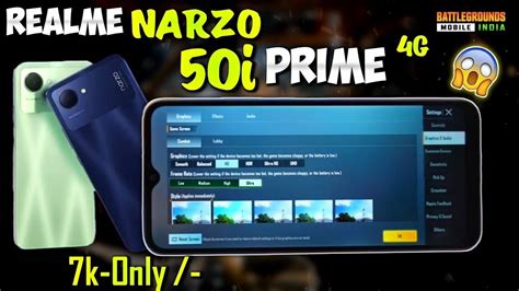 Realme Narzo I Prime Bgmi Pubg Gaming Review Only K Me Beast