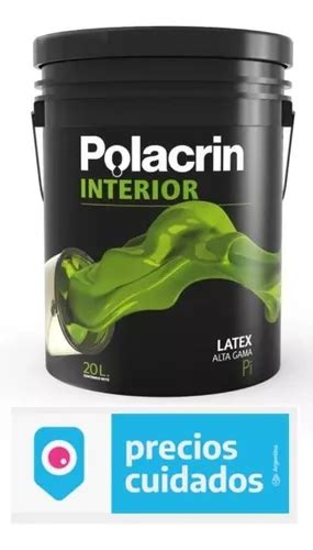 Latex Polacrin Interior Premium Lts Antihongos Lavable