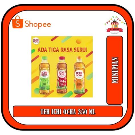 Jual Teh Ichi Ocha Dus Isi Pcs Minuman Segar Shopee Indonesia