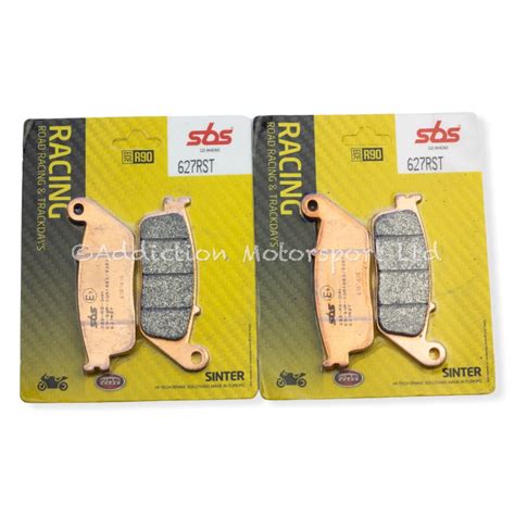 2x Pairs SBS Sinter Front Brake Pads For Triumph Thruxton 1200 2016