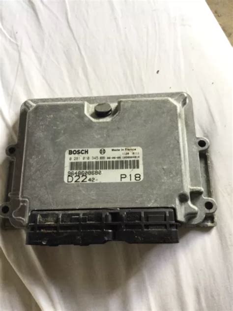 PEUGEOT CITROEN FIAT Bosch Hdi Ecu Immobiliser Removed Immo Off