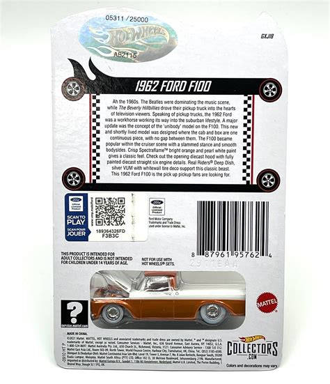 Hot Wheels Rlc Collectors Red Line Club Ford F Munimoro Gob Pe